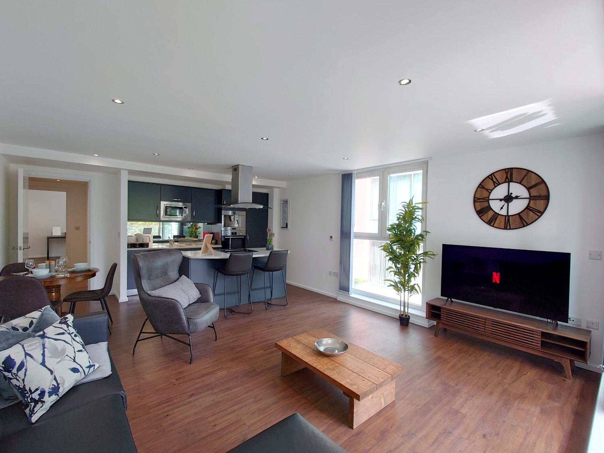 Fully Serviced Two Bed Apartment By Excel & O2 Лондон Екстер'єр фото
